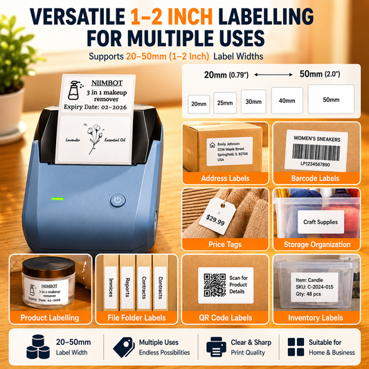 NIIMBOT B1 Portable Label Printer
