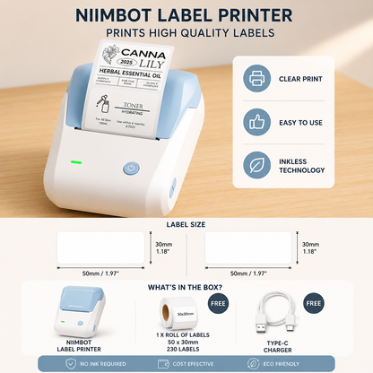 NIIMBOT B1 Portable Label Printer