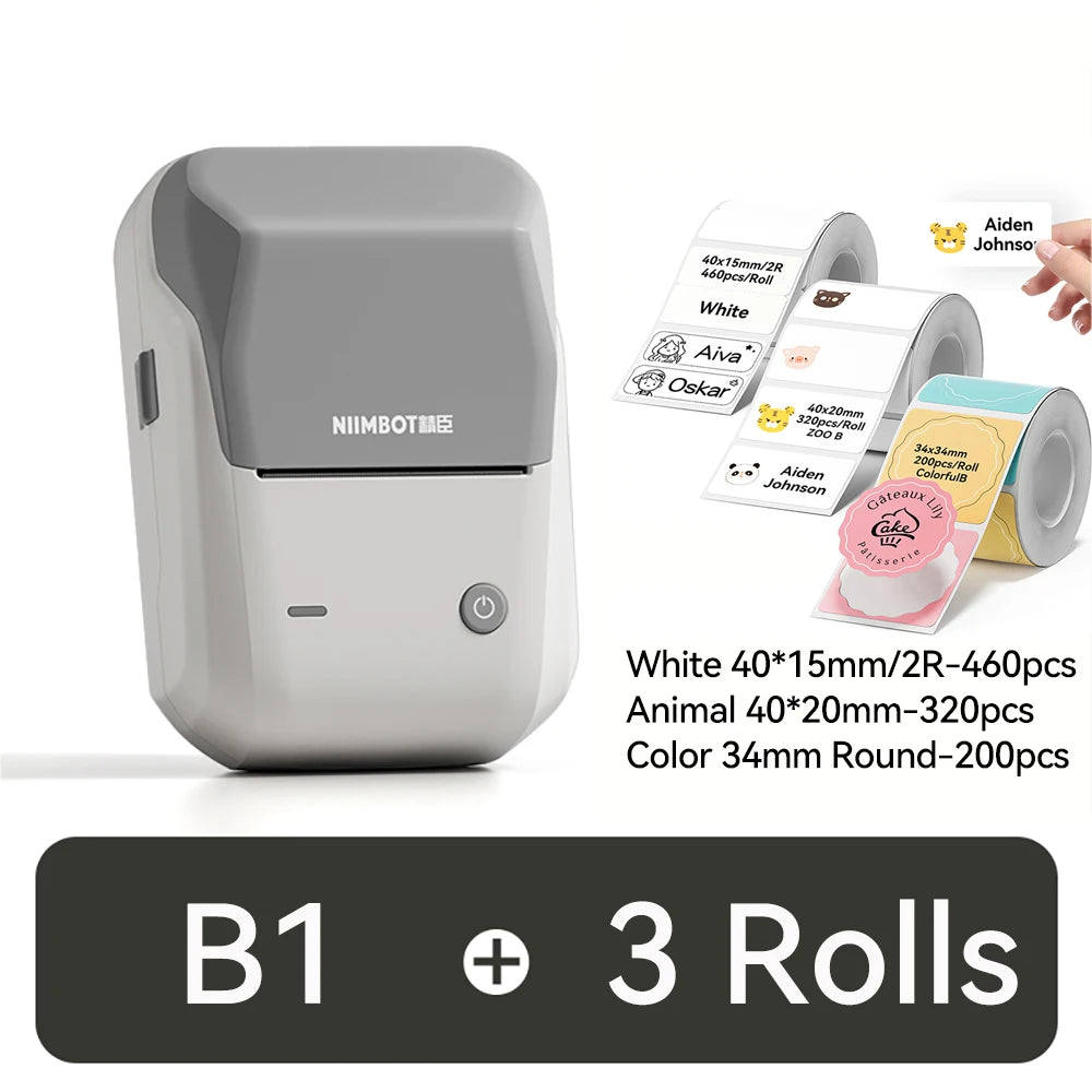 NIIMBOT B1 Portable Label Printer