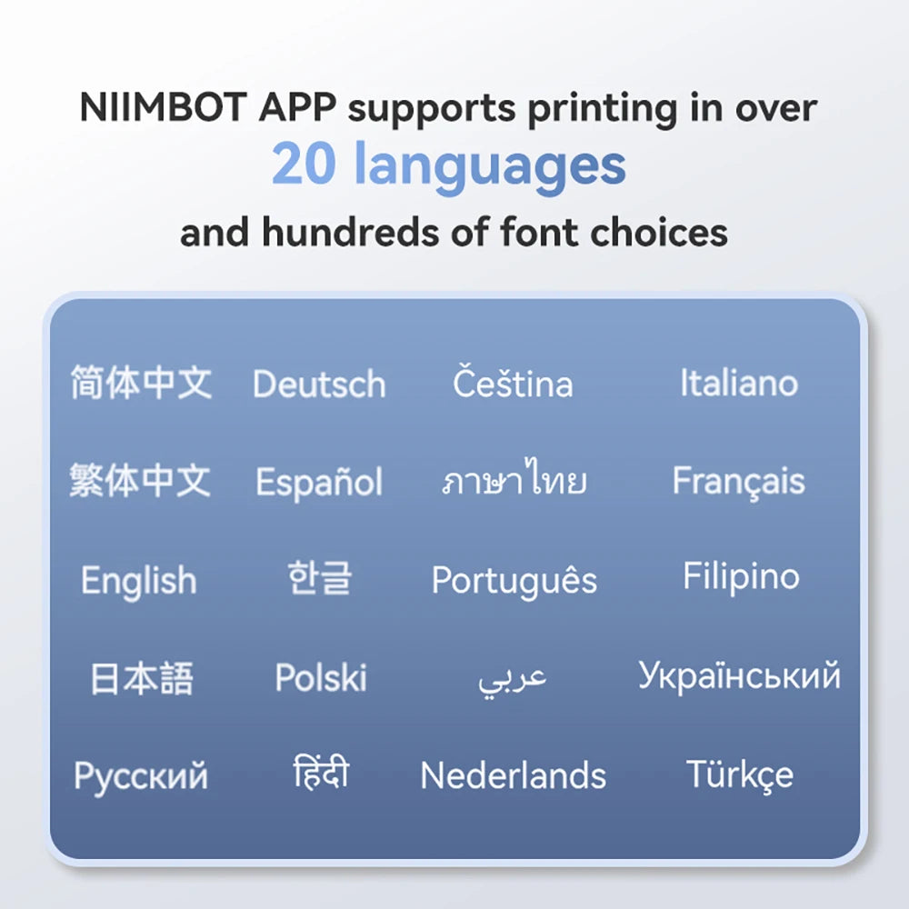 NIIMBOT B1 Portable Label Printer