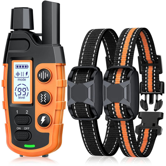 Electric Dog Training Collar With Waterproof Remote Control
