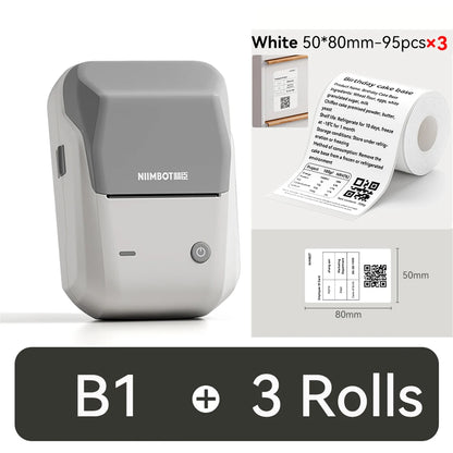 NIIMBOT B1 Portable Label Printer