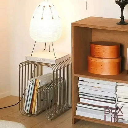 Modern Scandinavian Metal Coffee Table