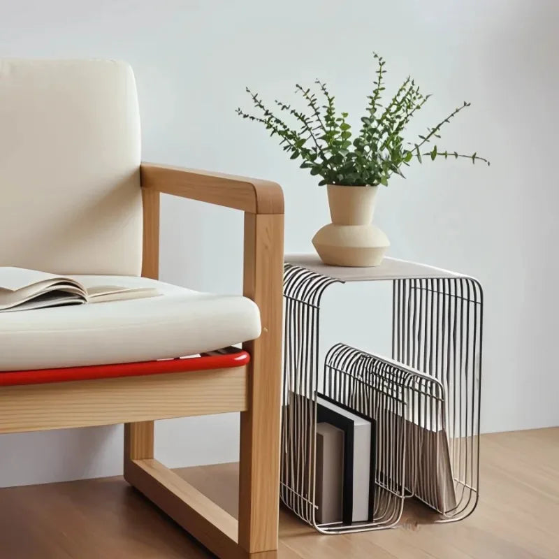 Modern Scandinavian Metal Coffee Table