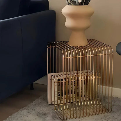 Modern Scandinavian Metal Coffee Table