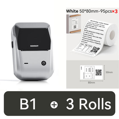 NIIMBOT B1 Portable Label Printer