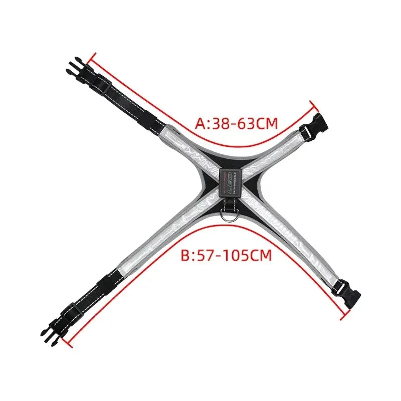 Colour Changing Adjustable Dog Harness