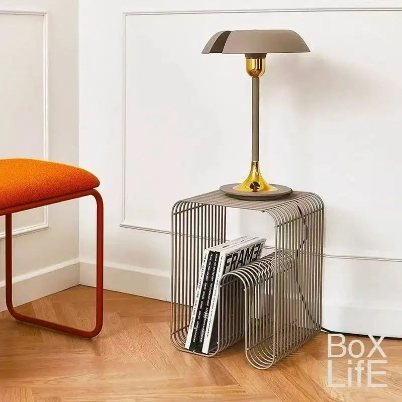 Modern Scandinavian Metal Coffee Table