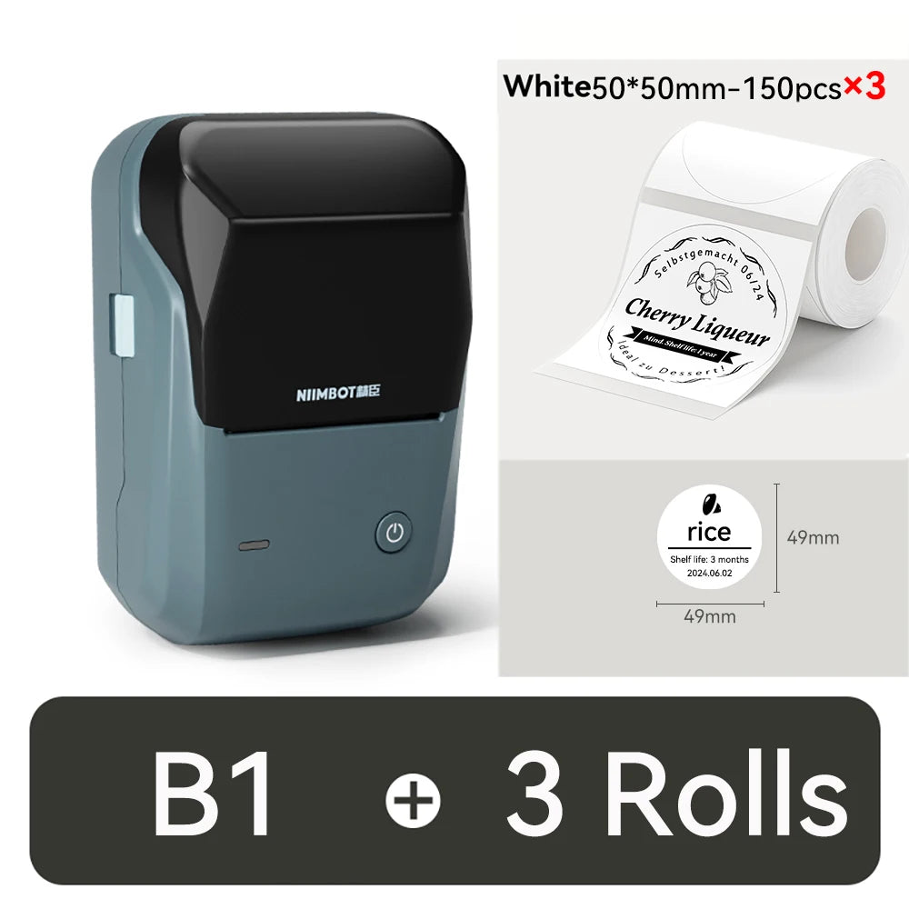 NIIMBOT B1 Portable Label Printer
