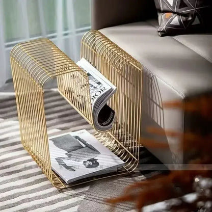 Modern Scandinavian Metal Coffee Table