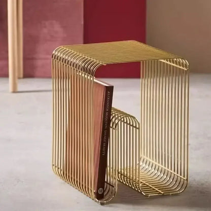 Modern Scandinavian Metal Coffee Table